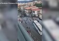 Calcio: incidenti Paganese-Casertana, a fuoco bus tifosi ospiti
