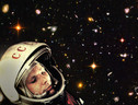 Yuri Gagarin, il primo uomo nello spazio (fonte: Robert Couse-Baker/NASA) (ANSA)