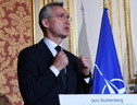 NATO Secretary General Stoltenberg in Paris (ANSA)