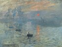 L’opera “Impressione, Sole nascente” di Monet (fonte: Wikipedia) (ANSA)