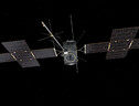 Completato il dispiegamento in orbita della sonda Juice. Credit ESA (ANSA)