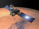 Rappresentazione artistica della sonda Trace Gas orbiter dell'Esa, che ha inviato a Terra il segnale dall'orbita marziana (fonte: ESA–D. Ducros) (ANSA)