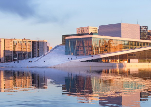 L'Opera house di Oslo © ANSA