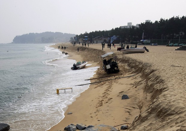 L'erosione ha divorato un terzo delle coste in India © ANSA