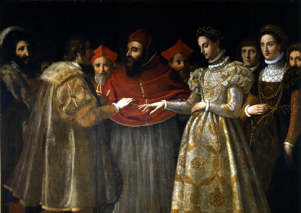 Matrimonio di Caterina de' Medici di Jacopo Chimenti detto Empoli, Gallerie degli Uffizi © Ansa