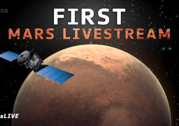Prima diretta da Marte grazie alle immagini di Mars Express (fonte: ESA) (ANSA)