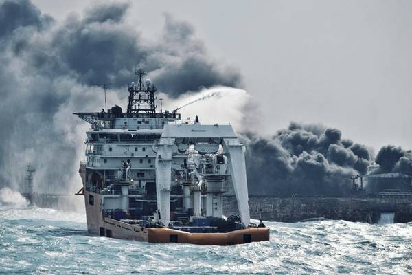 Cina: affondata petroliera Iran,  con 136mila tonnellate