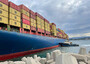 Disincagliata portacontainer bloccata in porto Gioia Tauro