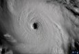 Ecco l'occhio del ciclone Irma © ANSA
