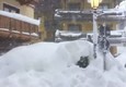 Forte nevicata a Cervinia © ANSA