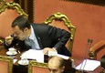 Salvini in Senato, prima di parlare studia e prende caffe' © ANSA