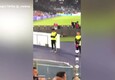 Cori razzisti dei tifosi della Lazio contro lo steward (ANSA)