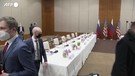 Ucraina, l'incontro tra Lavrov e Blinken a Ginevra (ANSA)