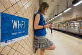 Wifi gratis ai Comuni, boom di candidature per il bando Ue - fonte: EC (ANSA)
