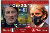 Qualificazioni Qatar 2022, Italia-Svizzera (ANSA)