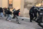 Corteo anti-Casapound a Piacenza,scontri con polizia