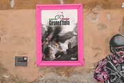 Giro, murales in centro a Roma contro Israele