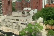 Demolita casa di Pablo Escobar a Medellin