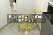 Rubato il water d'oro di Cattelan