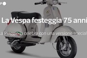 La Vespa festeggia 75 anni