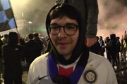Scudetto Inter, festa in largo Cairoli: 'Una notte insognabile'