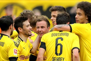 Bundesliga: Borussia Dortmund-Fortuna 3-2 (ANSA)