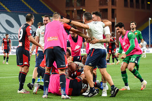 Serie A: Genoa- Lecce 2-1  (ANSA)