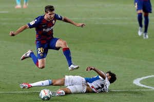 FC Barcelona vs RCD Espanyol (ANSA)