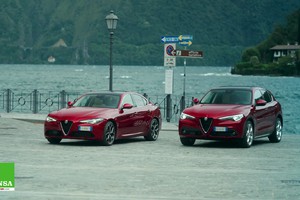 Alfa Romeo Giulia e Stelvio 6c - Icone di stile (ANSA)