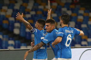 Soccer : Serie A ; SSC Napoli - Cagliari FC (ANSA)