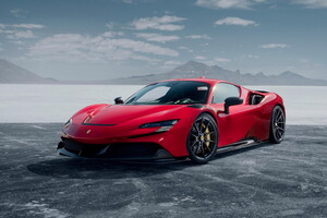 Oltre 1.100 Cv per la Ferrari SF90 firmata Novitec (ANSA)