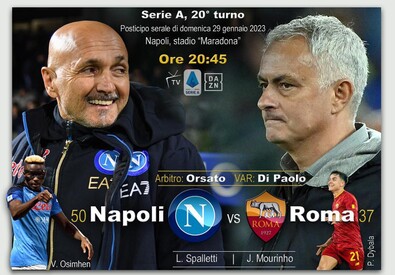 Serie A, Napoli-Roma (ANSA)