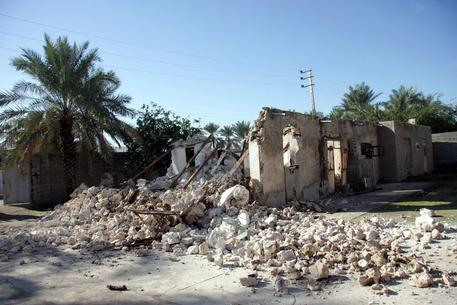 Terremoto di magnitudo 5.9 a Bushehr, nel sud dell'Iran © EPA