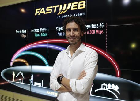L'amministratore delegato di Fastweb, Alberto Calcagno. © ANSA