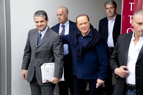 Silvio Berlusconi al San Raffaele per controlli © ANSA