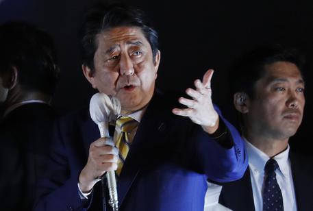 Shinzo Abe in una foto d'archivio © AP