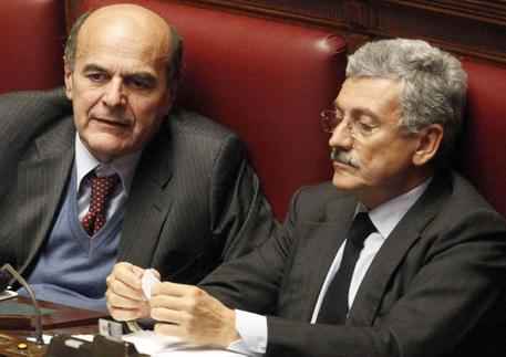 Pierluigi Bersani e Massimo D'Alema (archivio) © ANSA