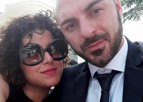 Roberta Smargiassi con il marito Fabio Di Lello © ANSA