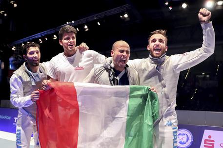 Scherma: Mondiali; Italia oro nel fioretto uomini © AP