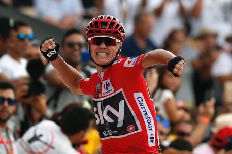 Vuelta, Froome vince 9/a tappa © EPA