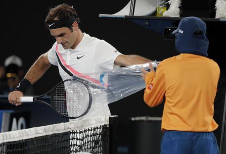 Struff ko, tutto facile per Federer © AP