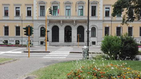 Giustizia: il Palazzo di giustizia a Trento © ANSA