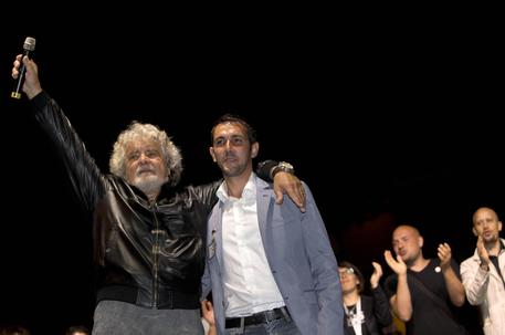 Beppe Grillo e Fabio Fucci © ANSA