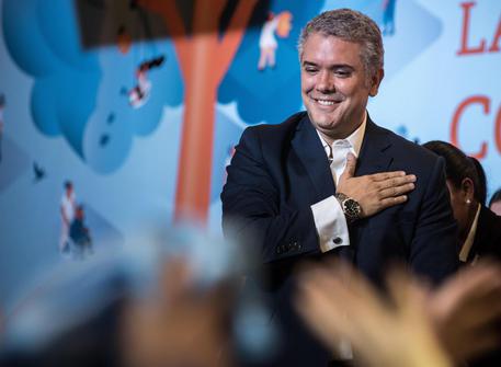 Ivan Duque is elected president of Colombia © EPA