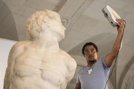 Michelangelo sculptures duplicated © EPA