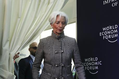 Christine Lagarde a Davos © AP