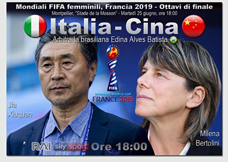 Mondiali donne: Italia-Cina © Ansa