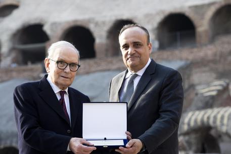 Premio Presidio Culturale Italiano ad Ennio Morricone © ANSA