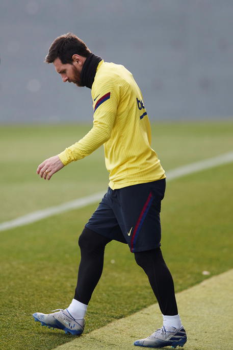FC Barcelona training session © EPA