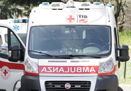 L'ambulanza © ANSA